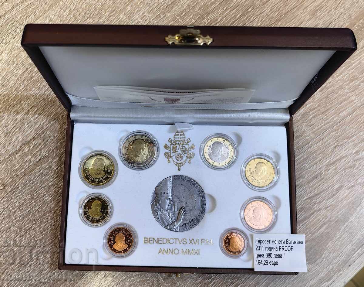 Set Proof Vatican 2011 în Cutie