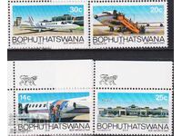 Чисти марки Авиация Самолети 1986  Бопхутатсвана Южна Африка