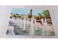 П К София Фонтаните пред НДК Людмила Живкова 1984