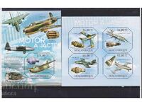 Чисти блокове  Авиация Самолети 2011 от Мозамбик