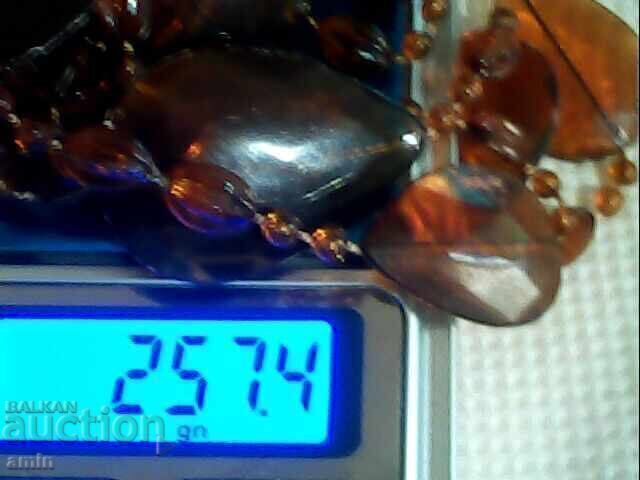 Frumos colier vechi din chihlimbar dublu, foarte delicat, 26g - 6 Frumos colier vechi din chihlimbar dublu, foarte delicat, 26g - 6