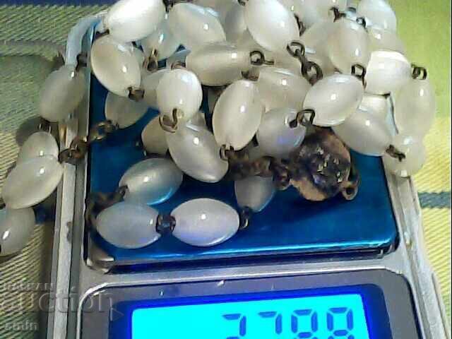 Necklace SES natural moonstone - 5 Necklace SES natural moonstone - 5