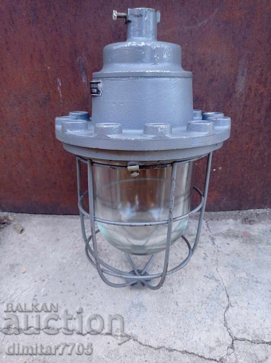 Μεγάλο Βιομηχανικό Φωτιστικό Αντιεκρηκτικό