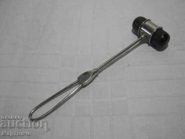 Vintage medical instrument reflex hammer