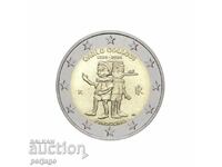 Италия 2 Евро Карло Колоди - Пинокио ​​UNC 2026