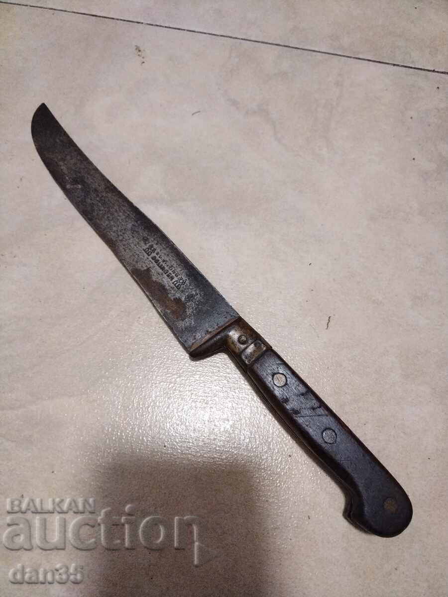OLD KNIFE WITH MARKINGS