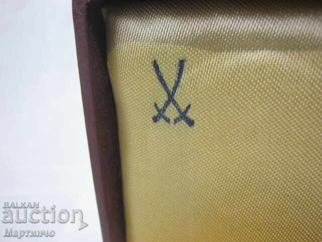 Licitație Placă Medalie Porțelan Meissen Școală Dresda Semne Masonice