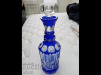 Старинна гарафа,кристал, Бохемия