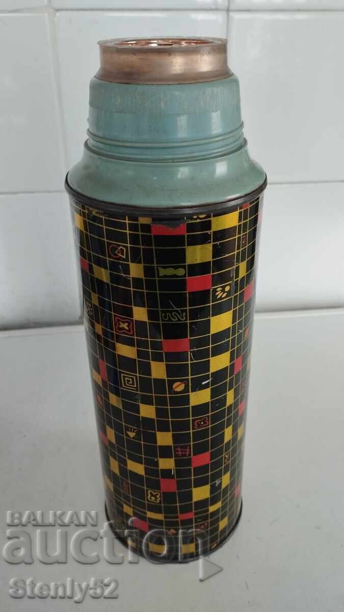 Termos Star 750 ml cu sticlă termică, fără dop și pahar