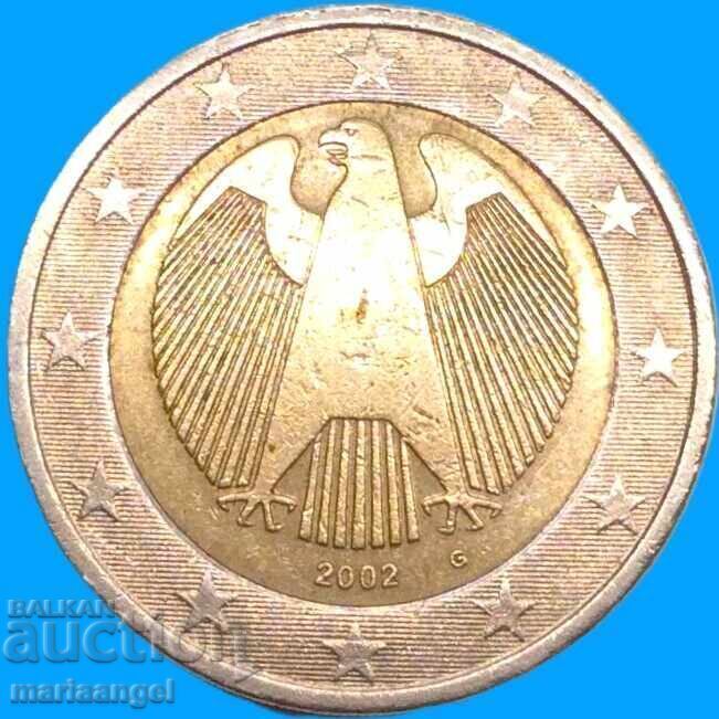 Licitație 2 euro 2002 Germania G