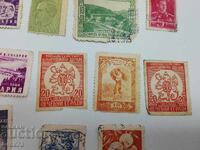 Лот стари марки лечебни сгради съдебни сгради и др.