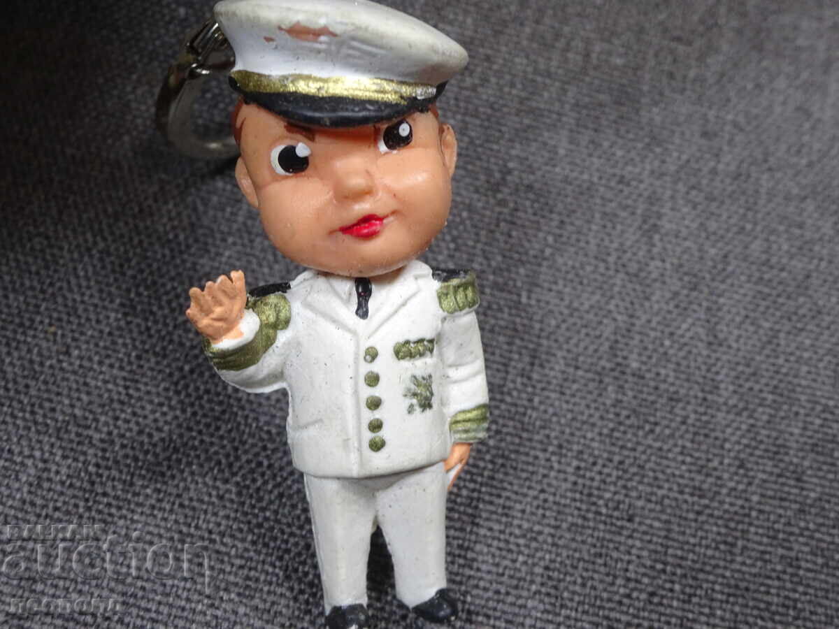 Доставка на СТАР РЕТРО КЛЮЧОДЪРЖАТЕЛ ГУМЕНА ФИГУРКА МОРЯК КАПИТАН