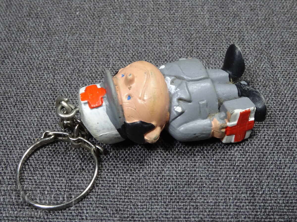 Аукцион СТАР РЕТРО КЛЮЧОДЪРЖАТЕЛ ГУМЕНА ФИГУРКА ДОКТОР