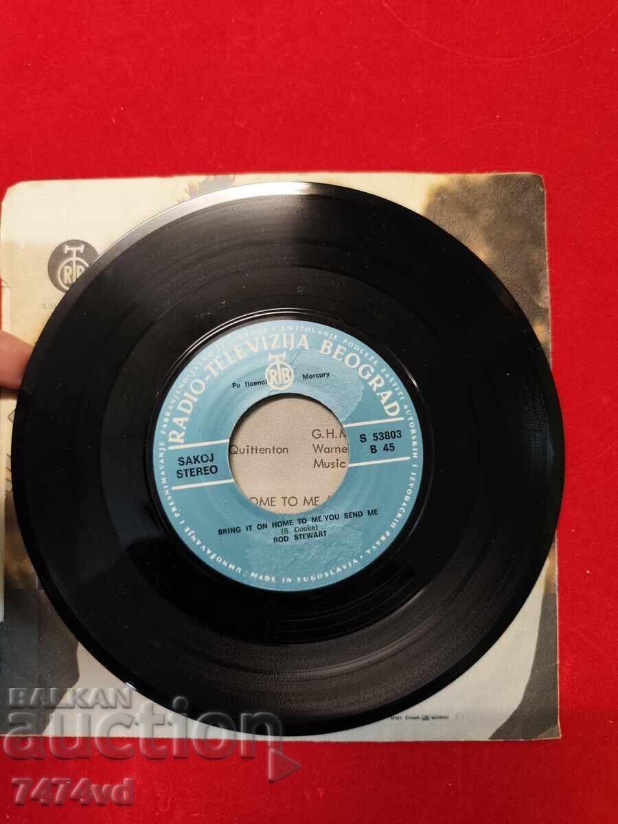 Auction Small rare vinyl record of Rod Stewart Auction Small rare vinyl record of Rod Stewart