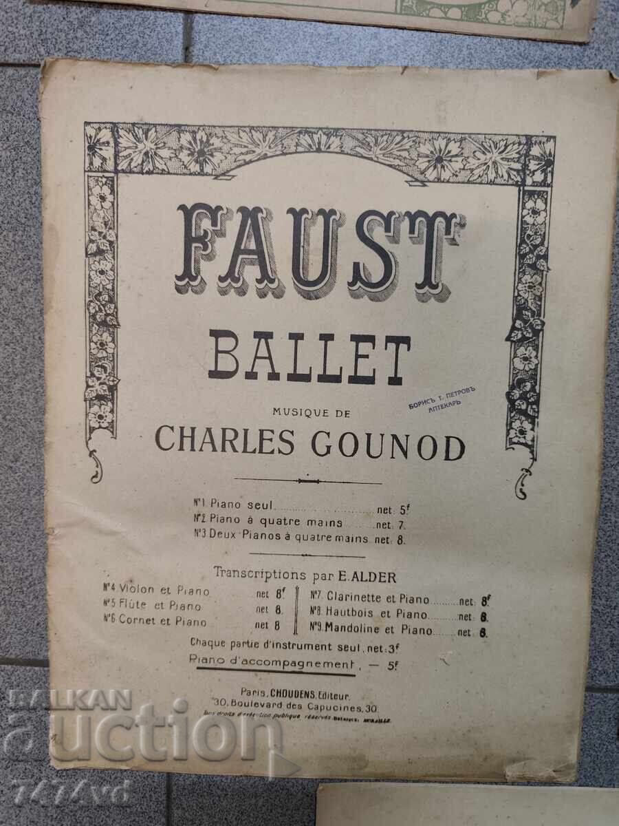 Livrarea Colecție de ediții muzicale de epocă 1895-1914 Livrarea Colecție de ediții muzicale de epocă 1895-1914