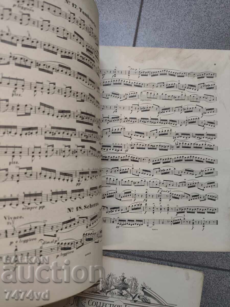 Colecție de ediții muzicale de epocă 1895-1914 - 7 Colecție de ediții muzicale de epocă 1895-1914 - 7