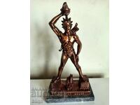 Superbă statuie de bronz a Colosului din Rhodos