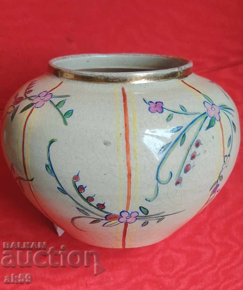 Auction  Old vase - ceramic