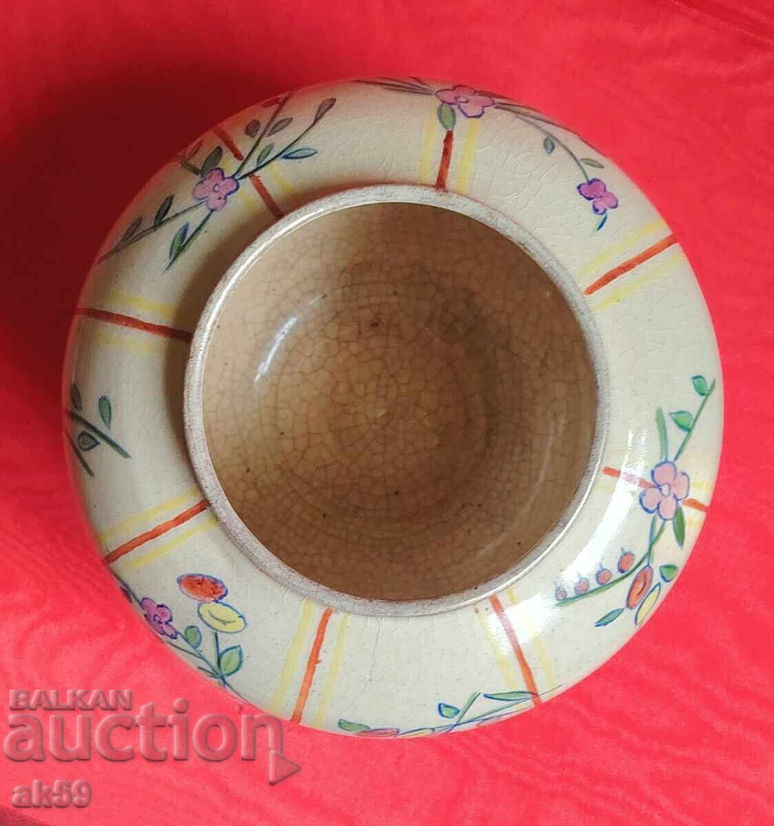 Old vase - ceramic - 6