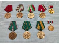 BULGARIA MEDALII COMEMORATIVE LOT 9 BUCĂȚI