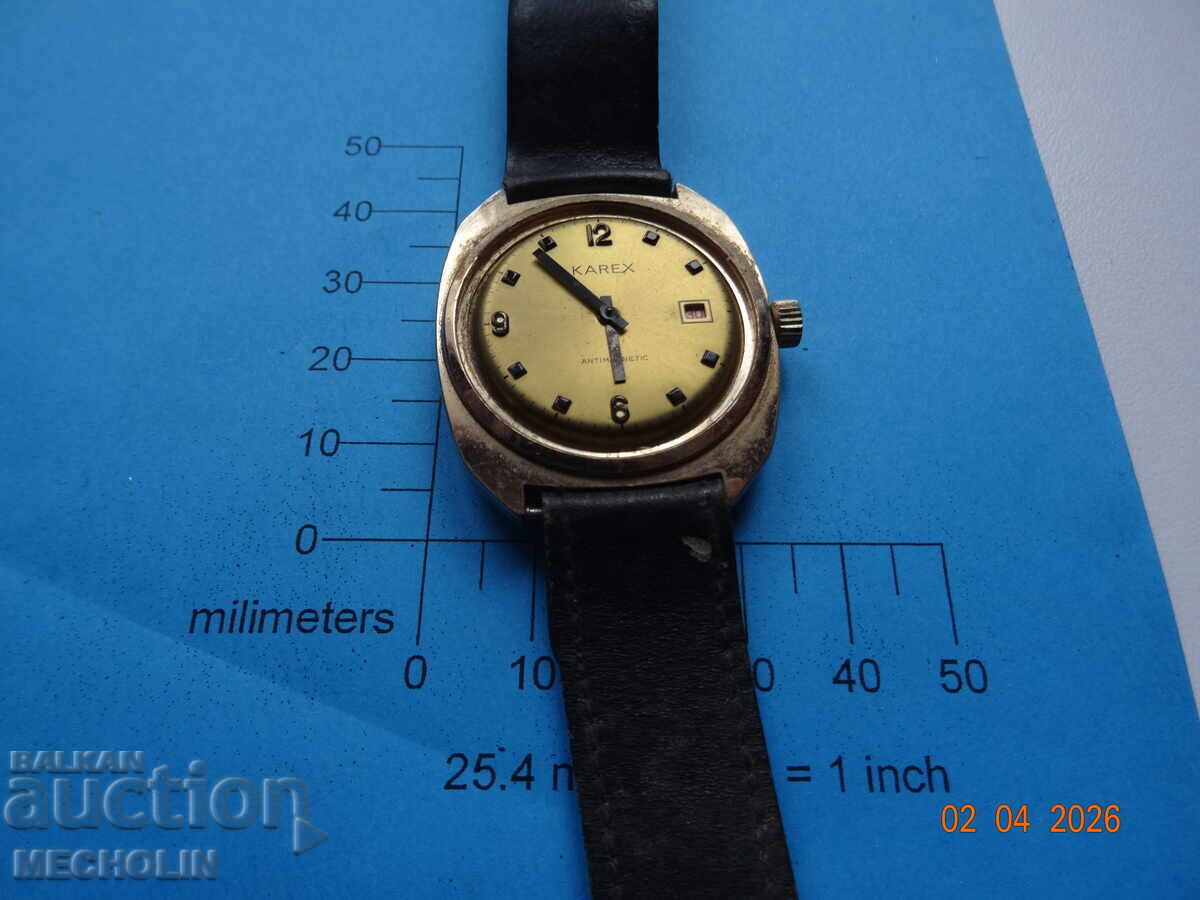 ΣΥΛΛΕΚΤΙΚΟ ΓΕΡΜΑΝΙΚΟ ρολόι KAREX με τιμή € 10.00 | 19.56 BGN