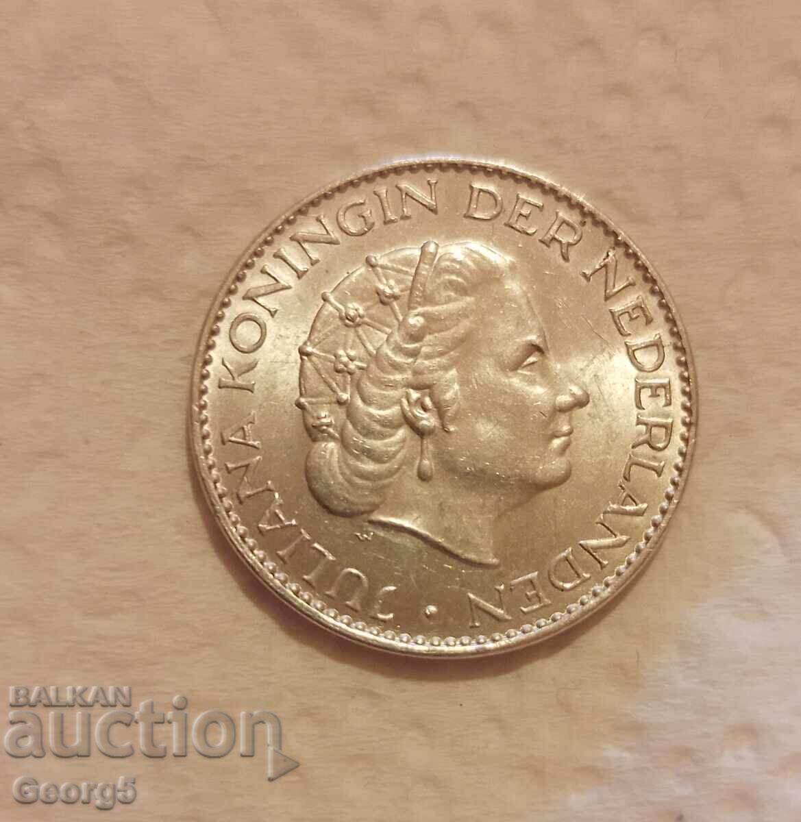 Licitație 1 gulden 1956 - Argint Licitație 1 gulden 1956 - Argint