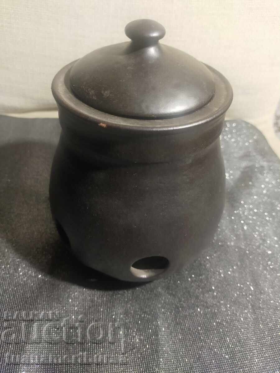 Delivery of perforated ceramic bowl