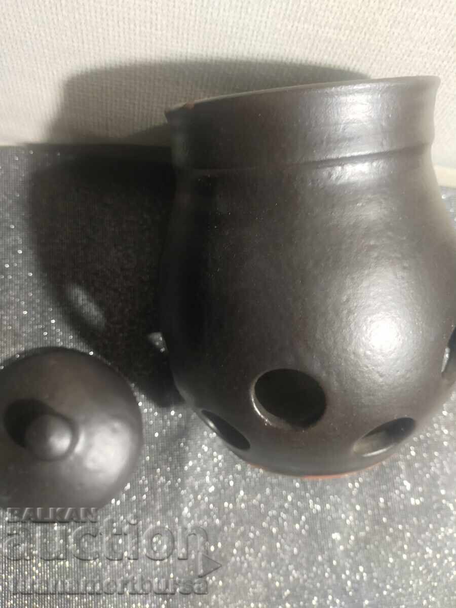 perforated ceramic bowl - 5