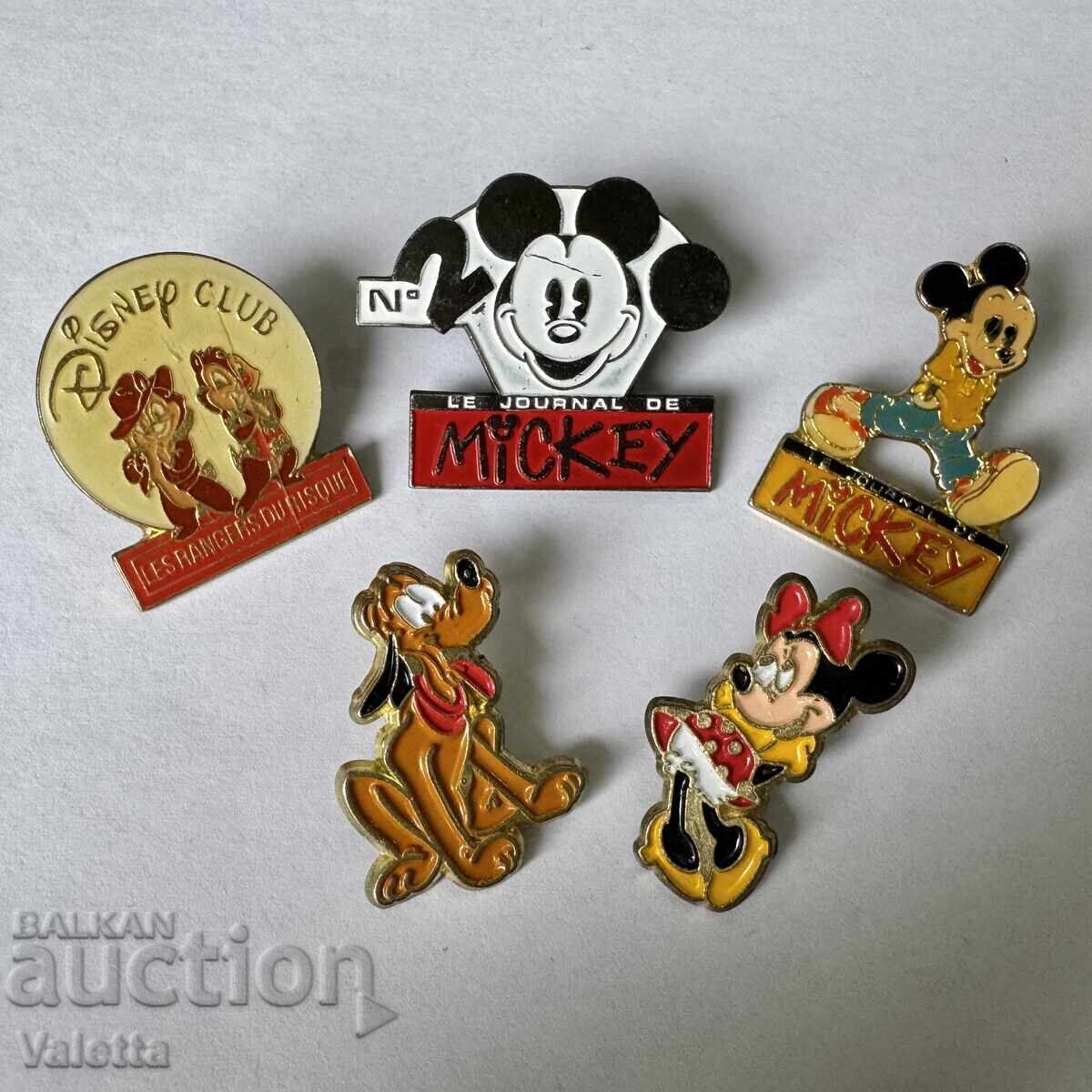 Lot de 15 insigne vintage rare Euro Disney - 6