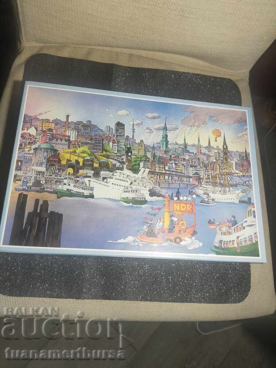 Puzzle urban animat Puzzle urban animat