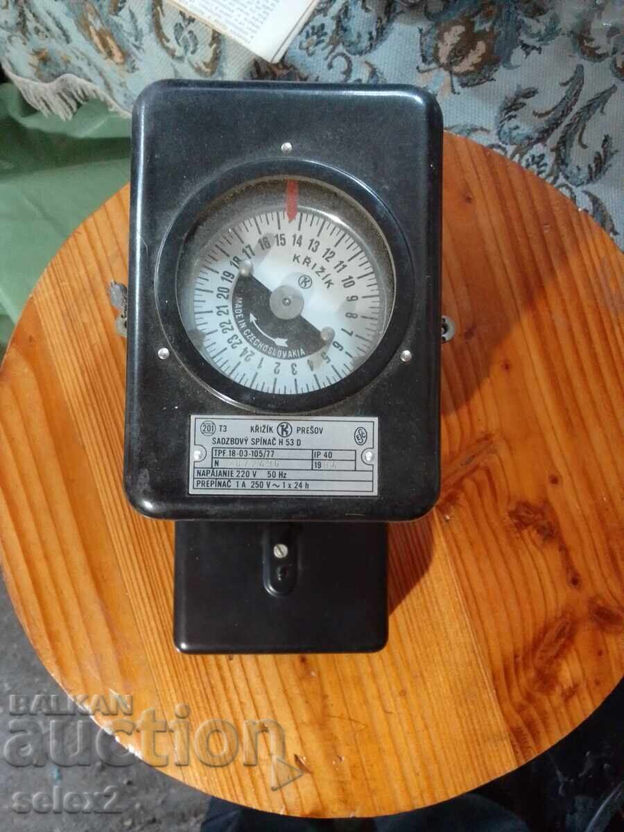 Δημοπρασία Ηλεκτρομηχανικός χρονοδιακόπτης / Χρονικός διακόπτης Δημοπρασία Ηλεκτρομηχανικός χρονοδιακόπτης / Χρονικός διακόπτης