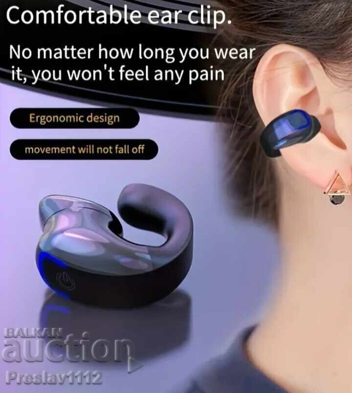 Черна Безжична Клипс Стерео Слушалка с цена € 0.20 | 0.39 лв.