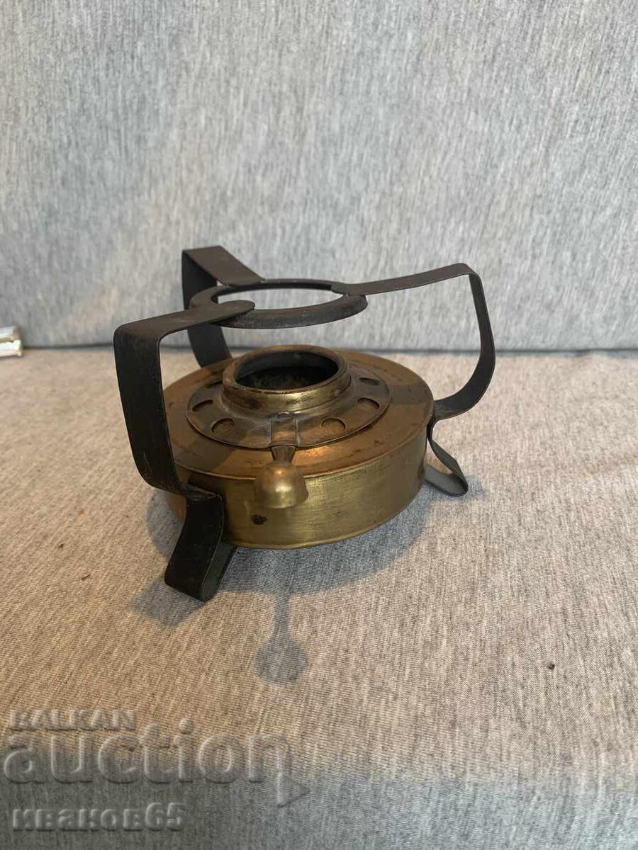 Plită de alamă (primus sau arzător cu alcool)