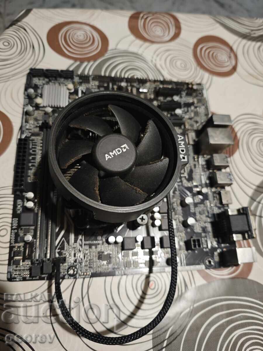 Delivery of Motherboard, processor, and cooler. BZTs!