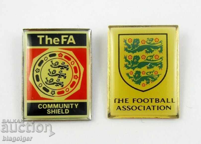 Insigne de fotbal - Asociația de Fotbal a Angliei Insigne de fotbal - Asociația de Fotbal a Angliei