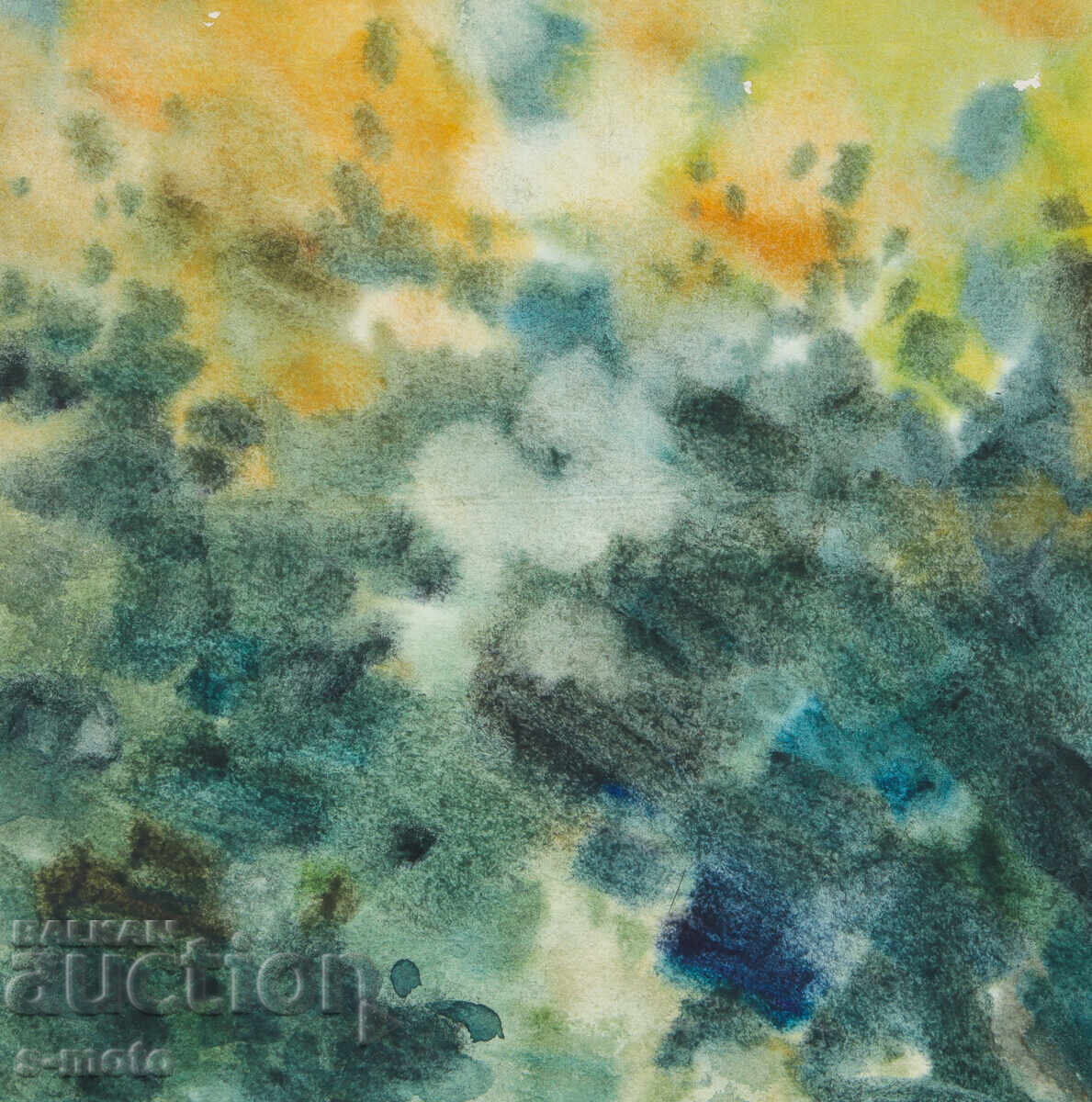 Livrarea Tablou peisaj acuarelă