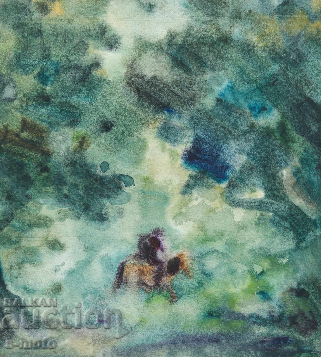 Tablou peisaj acuarelă - 5