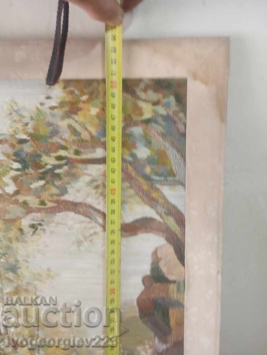 Tablou brodat pe pânză - 5