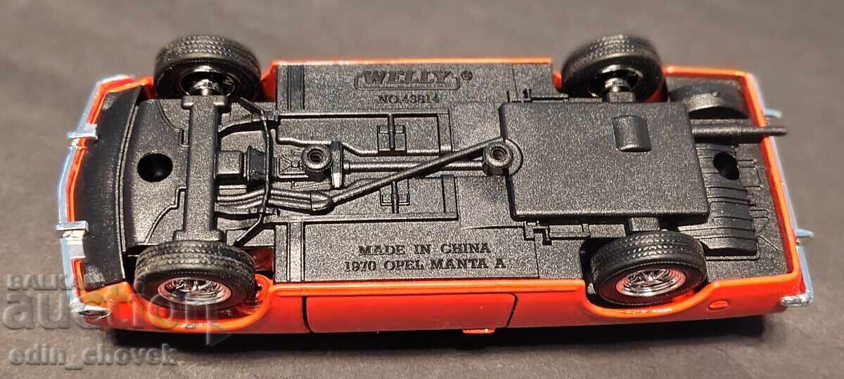 Welly NEX Opel Manta A 1970, scară 1:34 - 6