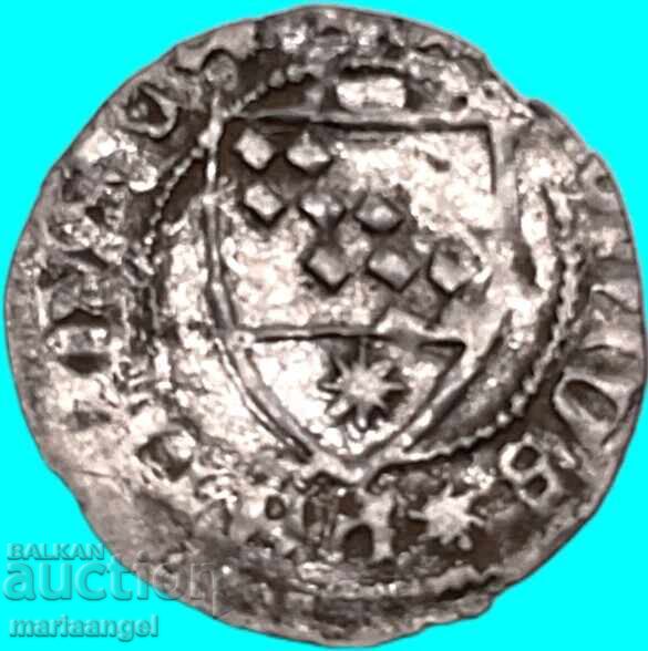 Aquileia Denar Italia Antonio II argint - 6