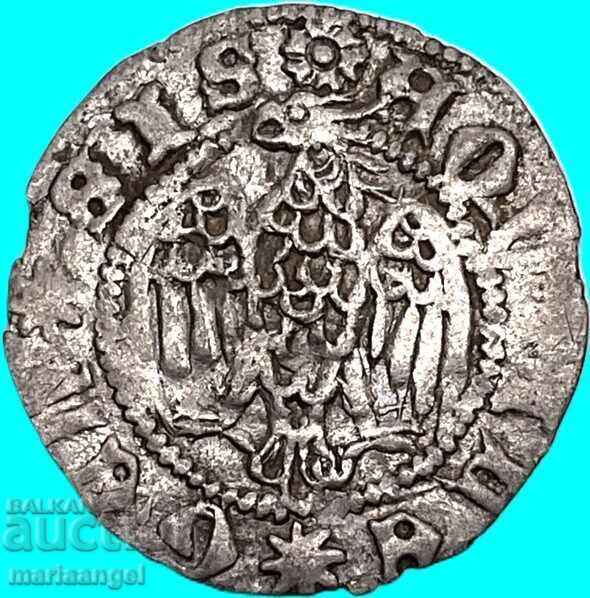 Aquileia Denar Italia Antonio II argint