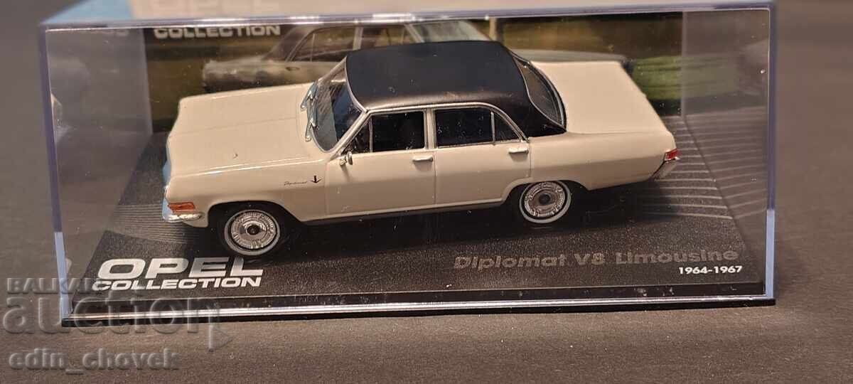 1/43 IXO για Γερμανία Opel Diplomat 1964-1967