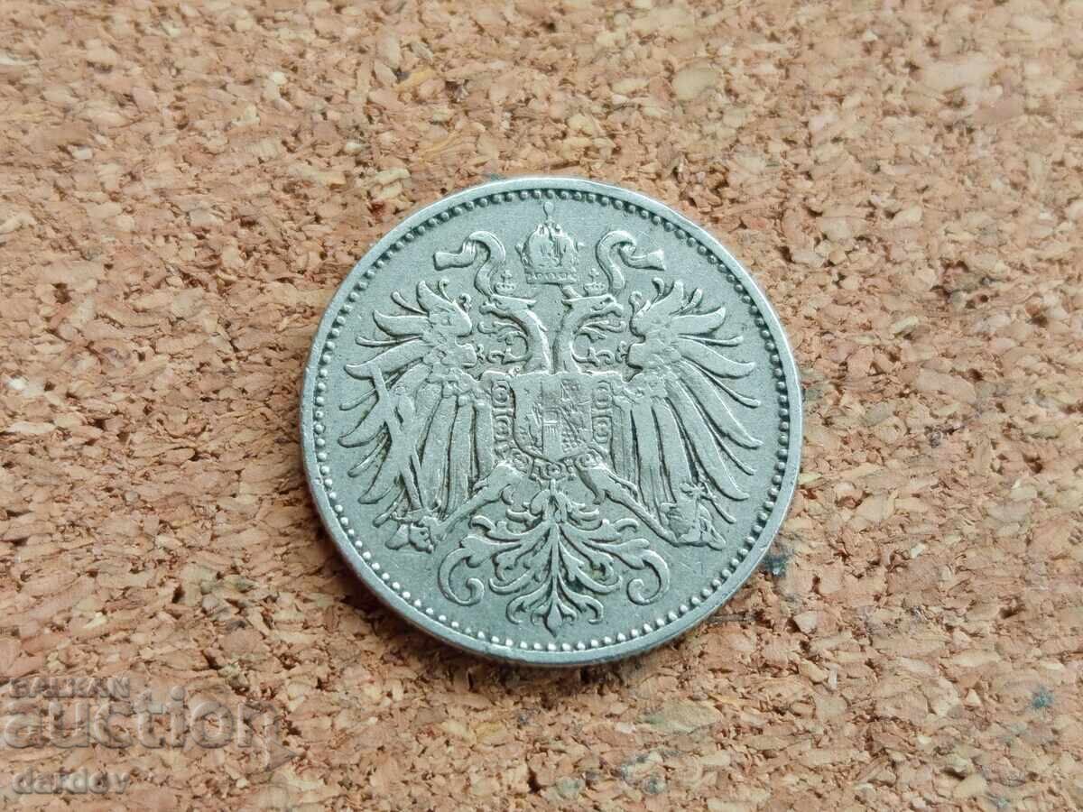 Austria 10 heller, 1894 with price € 0.90 | 1.76 BGN Austria 10 heller, 1894 with price € 0.90 | 1.76 BGN