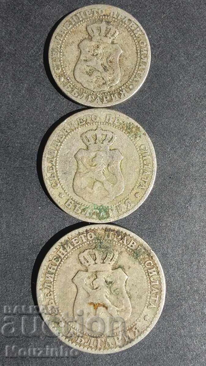 5, 10, 20 stotinki 1888 14 cu preț € 10.00 | 19.56 BGN 5, 10, 20 stotinki 1888 14 cu preț € 10.00 | 19.56 BGN