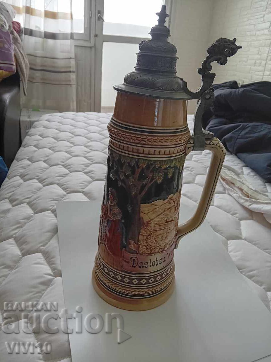 Vintage κούπα Γερμανία με σχέδιο Vintage κούπα Γερμανία με σχέδιο