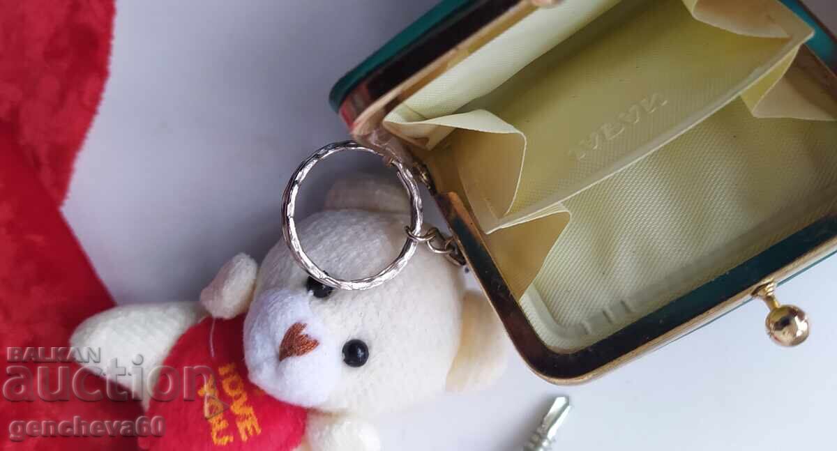 Vintage JAPAN wallet and keychain - 5