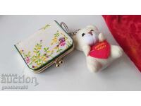 Vintage JAPAN wallet and keychain