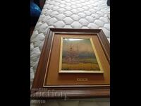 Tablou vechi ramă de lemn