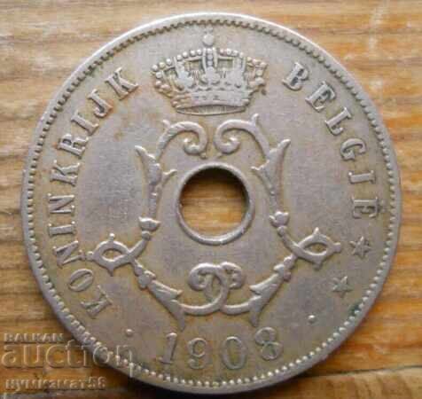 25 λεπτά 1908 - Βέλγιο με τιμή € 1.50 | 2.93 BGN