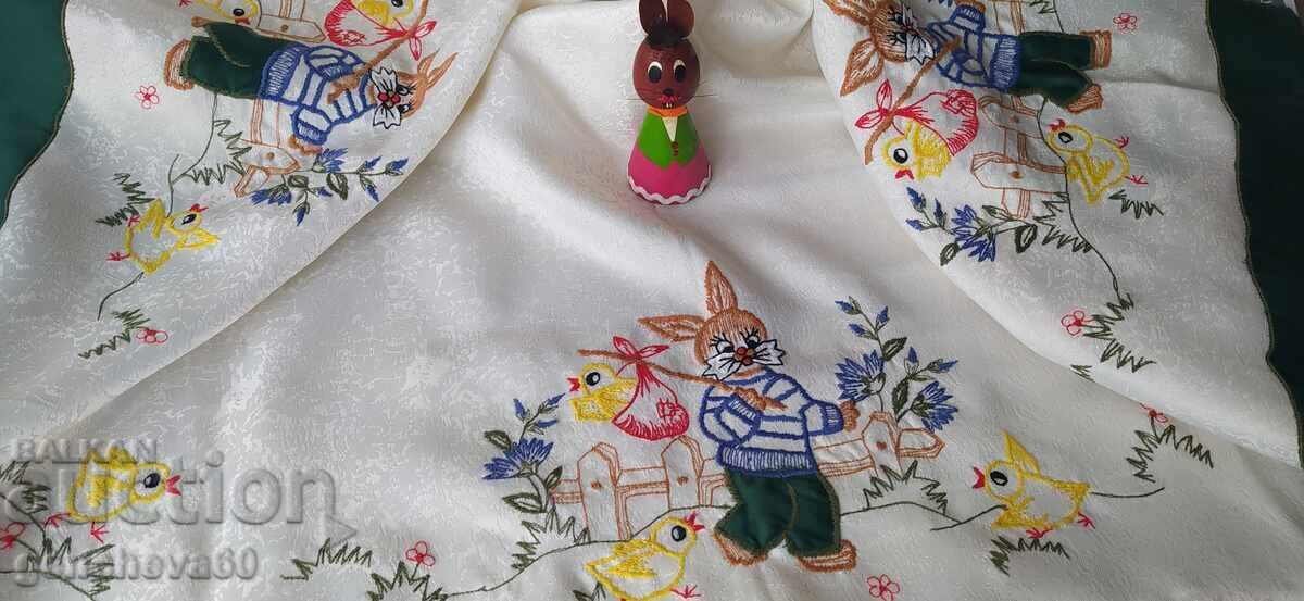 Față de masă de Paște - iepurași - 7